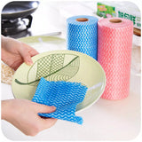 Kitchen Towel Rolls, Reusable Multipurpose Cleaning Wipes (Pack of 2)
