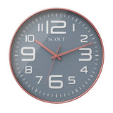 Scout Classic Analog Wall Clock (Grey)