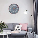 Scout Classic Analog Wall Clock (Grey)