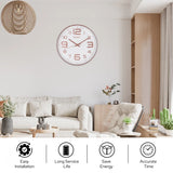 Scout Classic Analog Wall Clock (White)