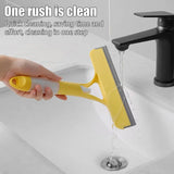 3-in-1 Window Cleaning Scraper with Spray Squeegee