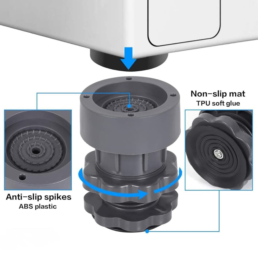 Washing Machine Vibration Pads | Anti-Slip Noise Reduction Shock Absorbing Pads