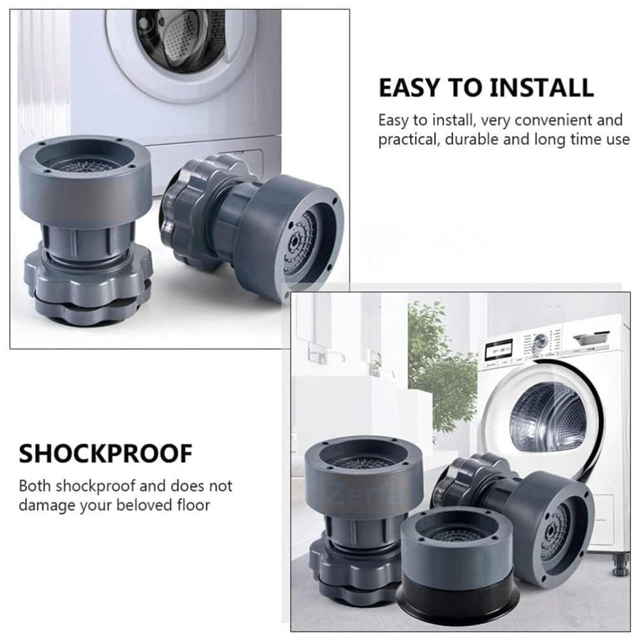 Washing Machine Vibration Pads | Anti-Slip Noise Reduction Shock Absorbing Pads