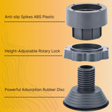 Load Anti-Vibration Pads for Washing Machine | Heavy-Duty Shock Absorbing Rubber Pads