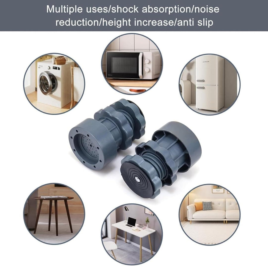 Washing Machine Vibration Pads | Anti-Slip Noise Reduction Shock Absorbing Pads