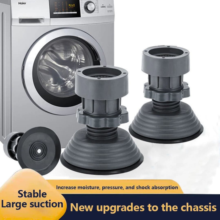 Load Anti-Vibration Pads for Washing Machine | Heavy-Duty Shock Absorbing Rubber Pads