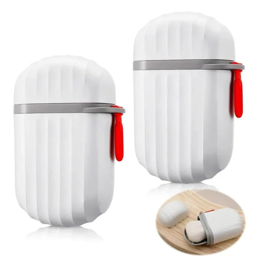 Travel Friendly Soap Holder (2 Pcs)