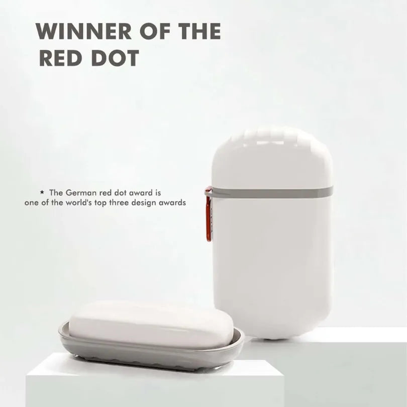 Travel Friendly Soap Holder (2 Pcs)