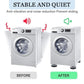 Zerfa Washing Machine Anti-Vibration Washer Pads