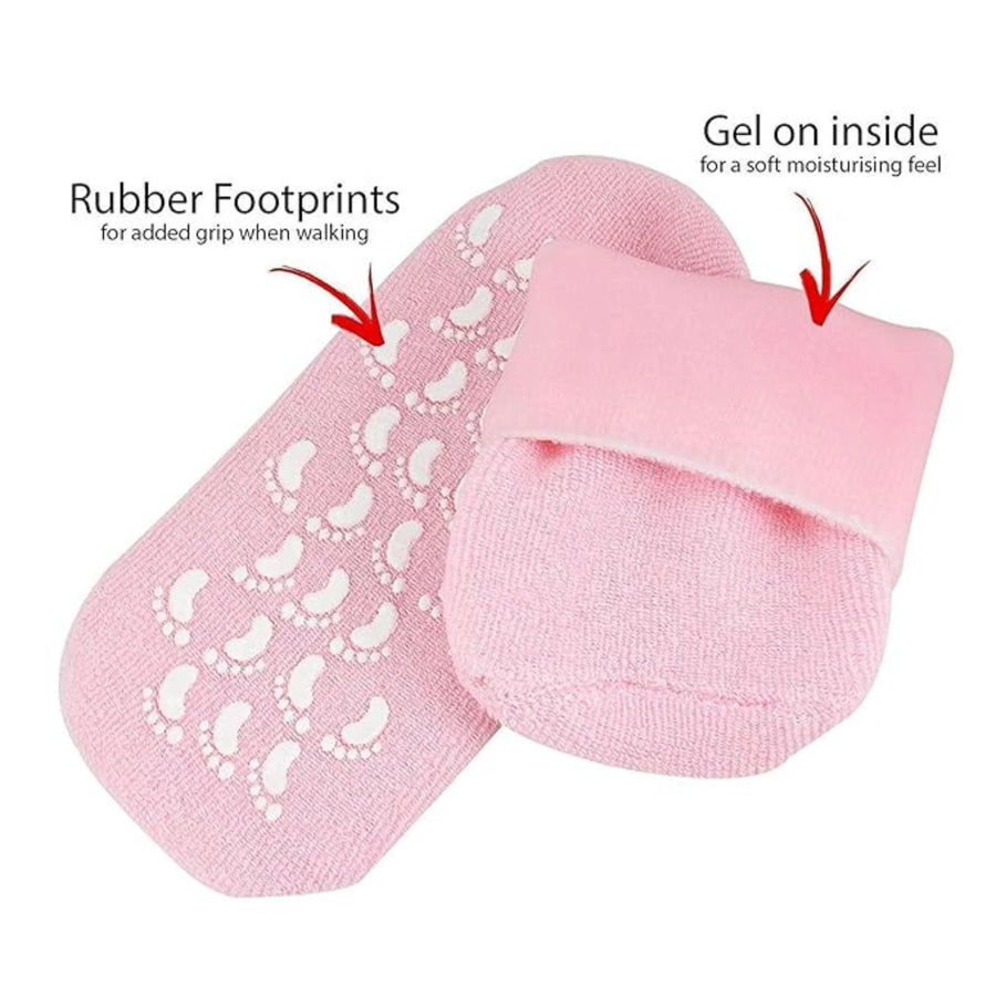 Moisturizing Gel Socks (2 Pairs)