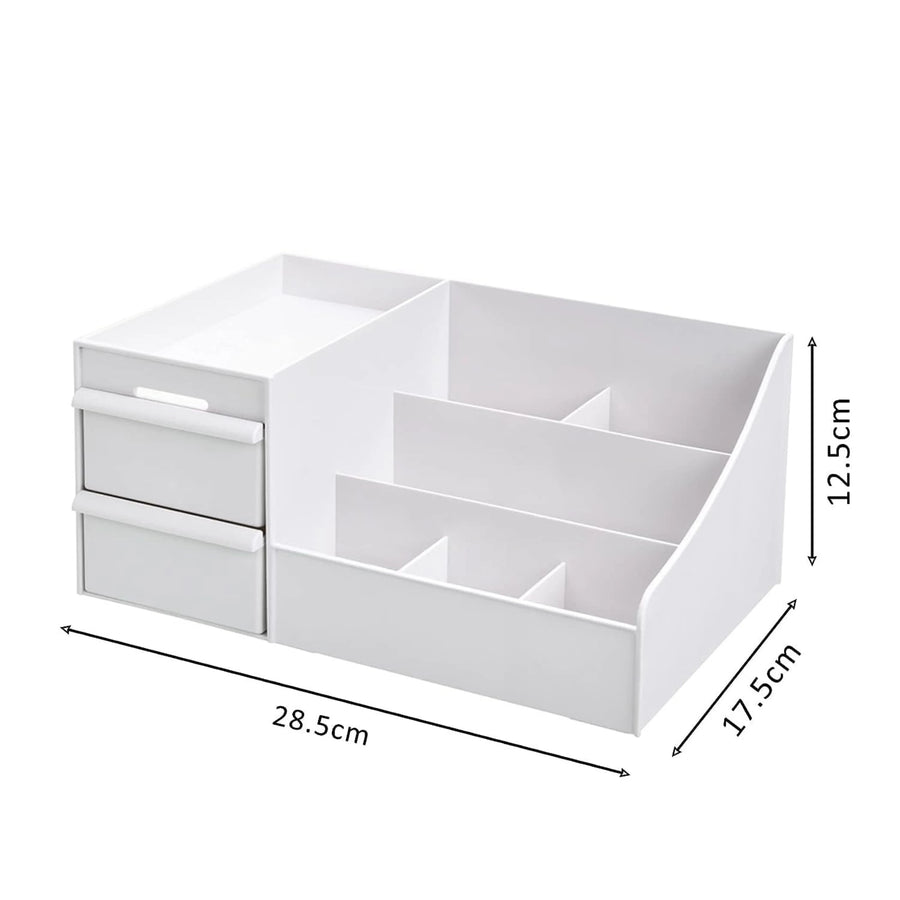 Cosmetic Organizer Box with Drawers Makeup Storage for Women
