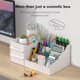 Cosmetic Organizer Box with Drawers Makeup Storage for Women