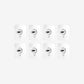 Heavy Duty Self-Adhesive Screw Hooks (Pack of 10)