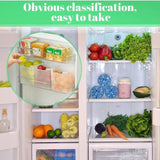 Refrigerator Storage Containers (Pack of 6)