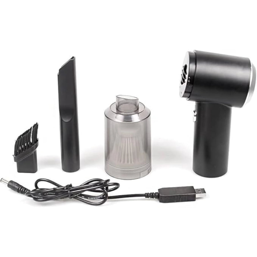 3-in-1 Car Vacuum Cleaner with Blower and Suction