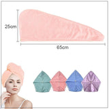 Microfiber Hair Towel Quick Dry Super Absorbent Hair Wrap