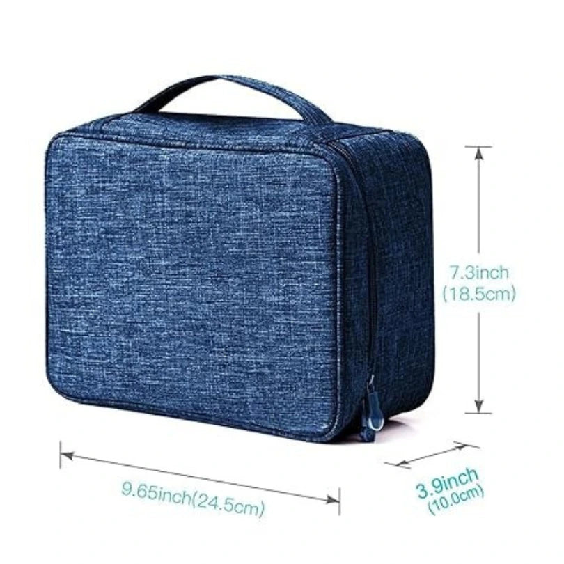 Double Layer Travel Electronics Organizer Bag