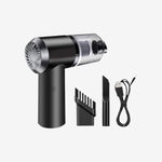 3-in-1 Car Vacuum Cleaner with Blower and Suction