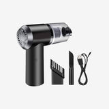 3-in-1 Car Vacuum Cleaner with Blower and Suction