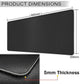 Extended Black Mouse Pad