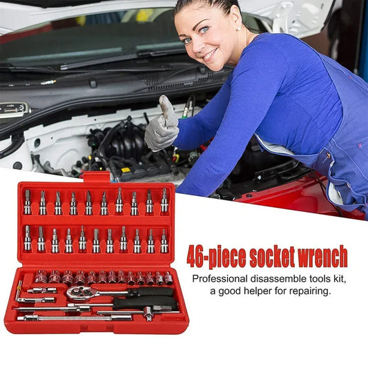 46-Piece Multi-Purpose Stainless Steel Tool Kit