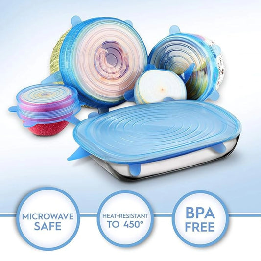 Stretch Lids for Round, Square & Rectangle Containers