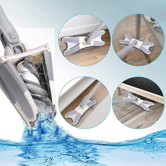 X-Shape Microfiber Flat Mop