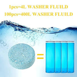 Car Windshield Cleaning Tablets (Pack of 10 Tablets)