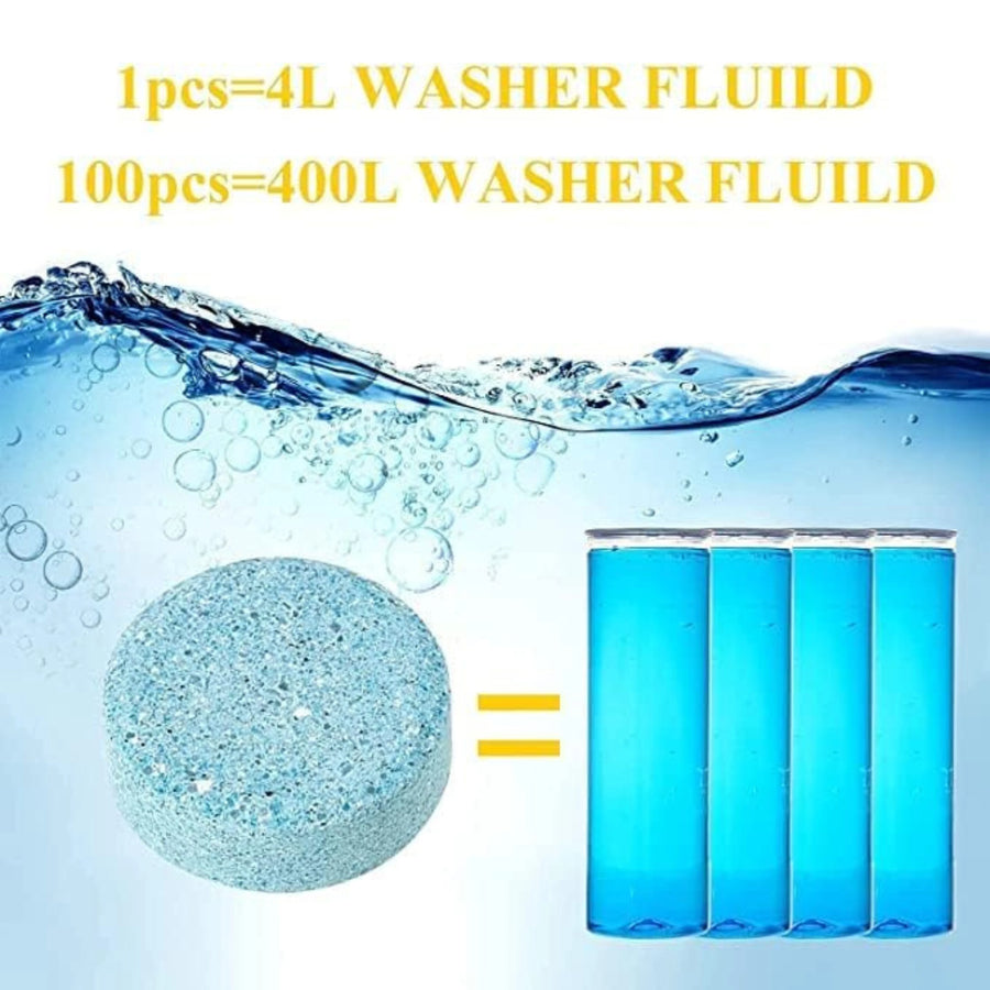 Car Windshield Cleaning Tablets (Pack of 10 Tablets)