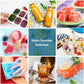 Silicone Square Popup Ice Cube Tray
