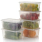 Fridge Storage Container (Pack of 6, 1800 ML)