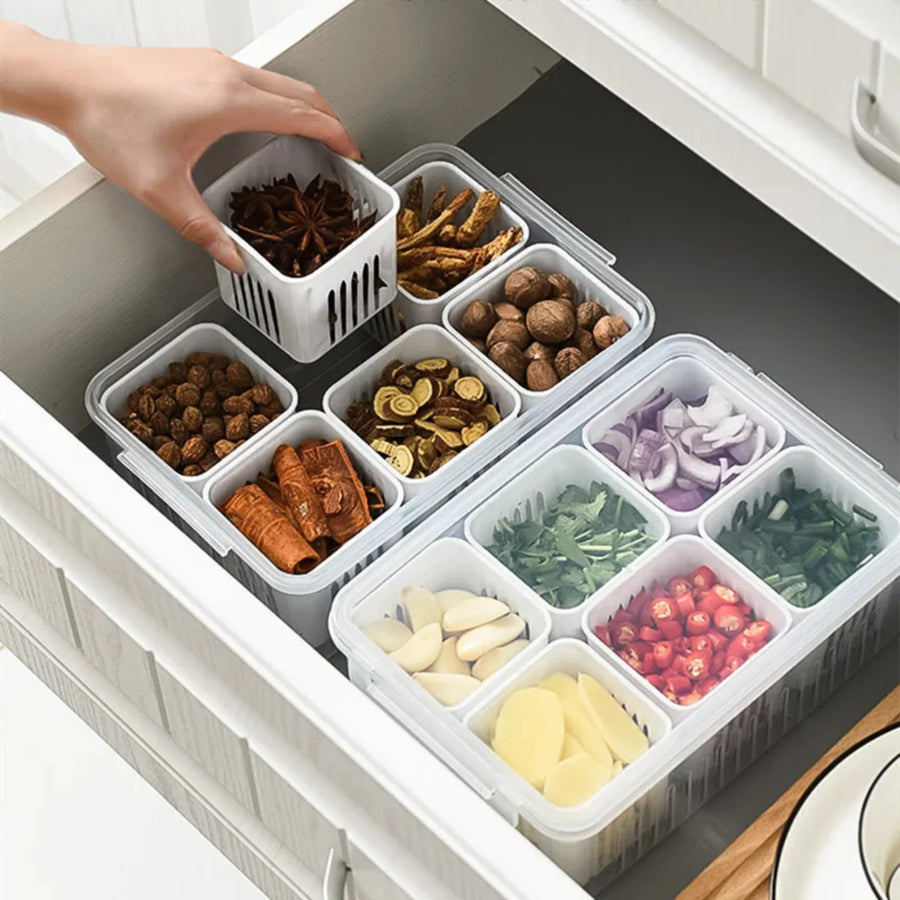 Airtight Fridge Storage Container Set