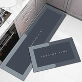 4-Layer Anti-Slip Kitchen Floor Mat Set (2 Pieces)