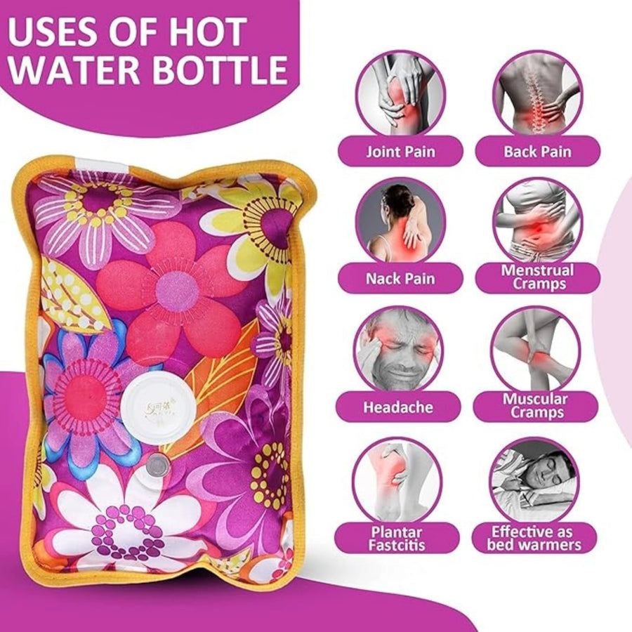 Electric Hot Water Bag, Fast Rechargeable Heating Pad