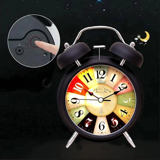 Metal Twin Bell Alarm Clock