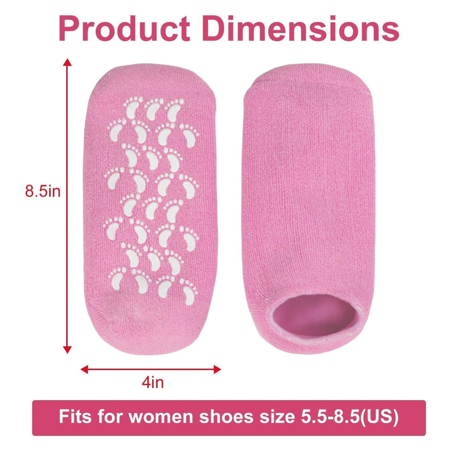 Moisturizing Gel Socks (2 Pairs)