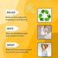 50 Meters Food Wrapping Paper Roll
