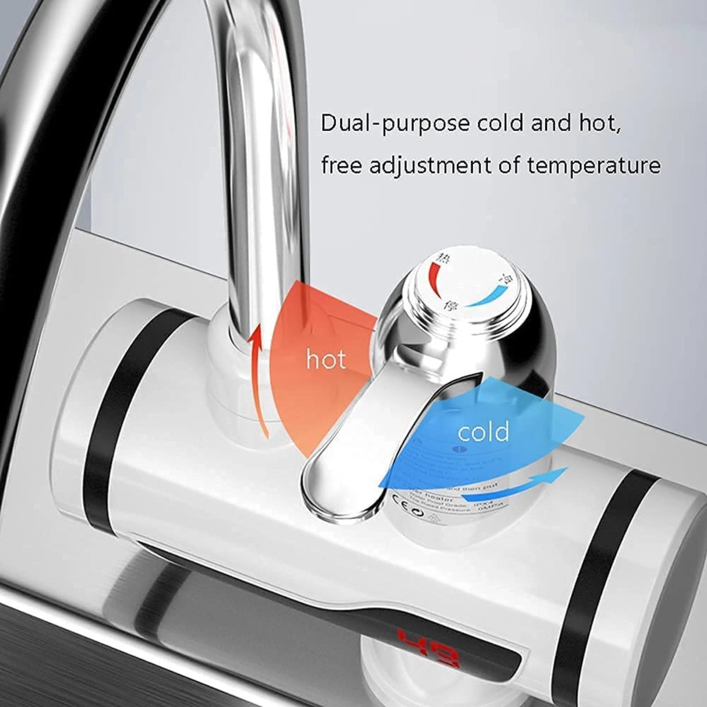 Instant Electric Water Heater Tap for Kitchen | Fast Hot Water