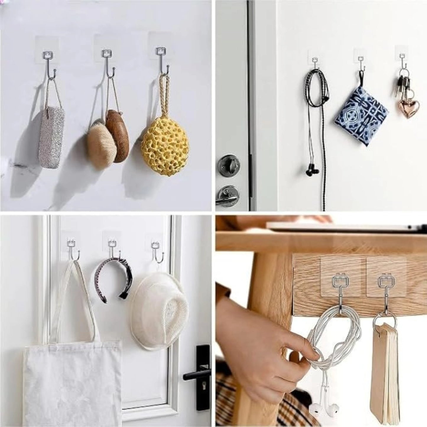 Heavy Duty Adhesive Wall Hooks