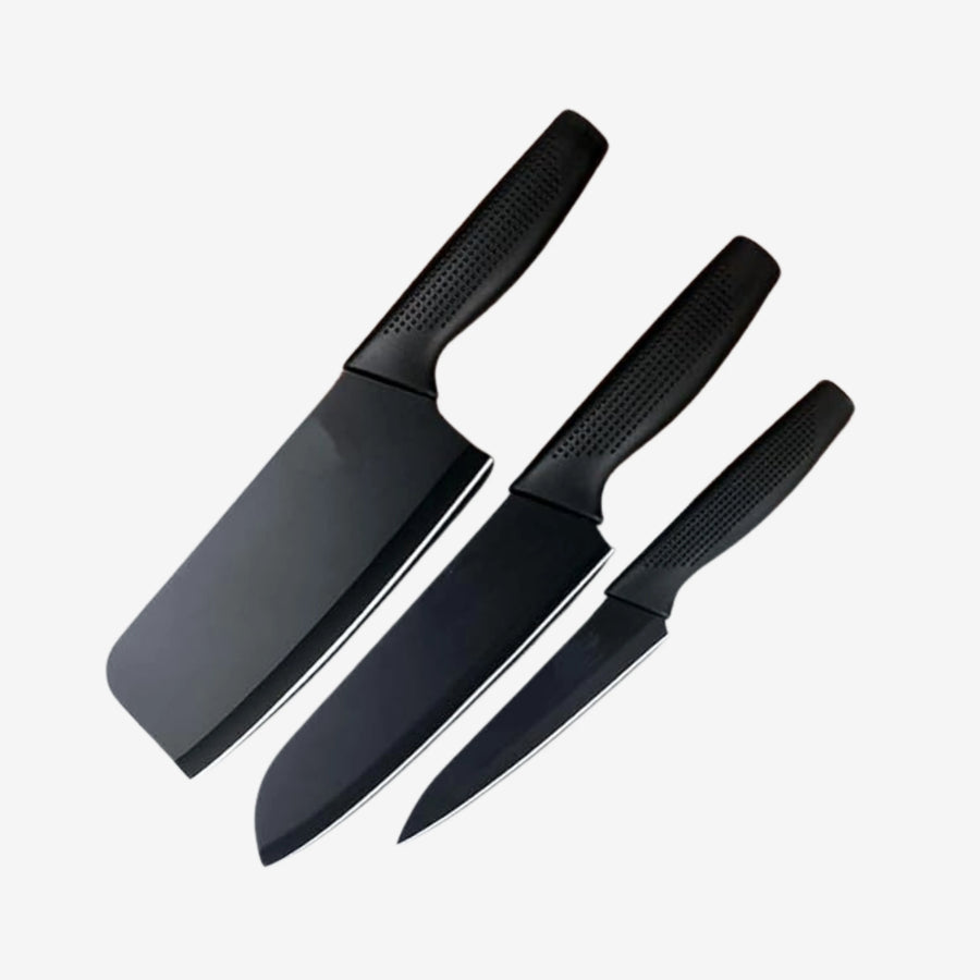 Stainless Steel Kitchen Knife Set (Set of 3)