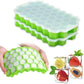 Silicone Ice Cube Tray with Lid