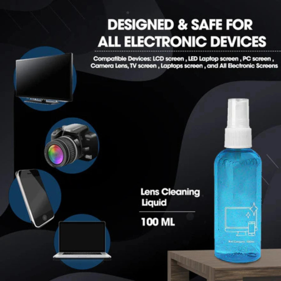 3-in-1 Screen Cleaning Kit for Laptop, Mobile and Monitor