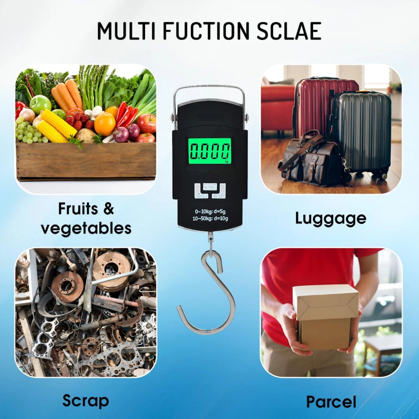 Digital Luggage Weighing Scale
