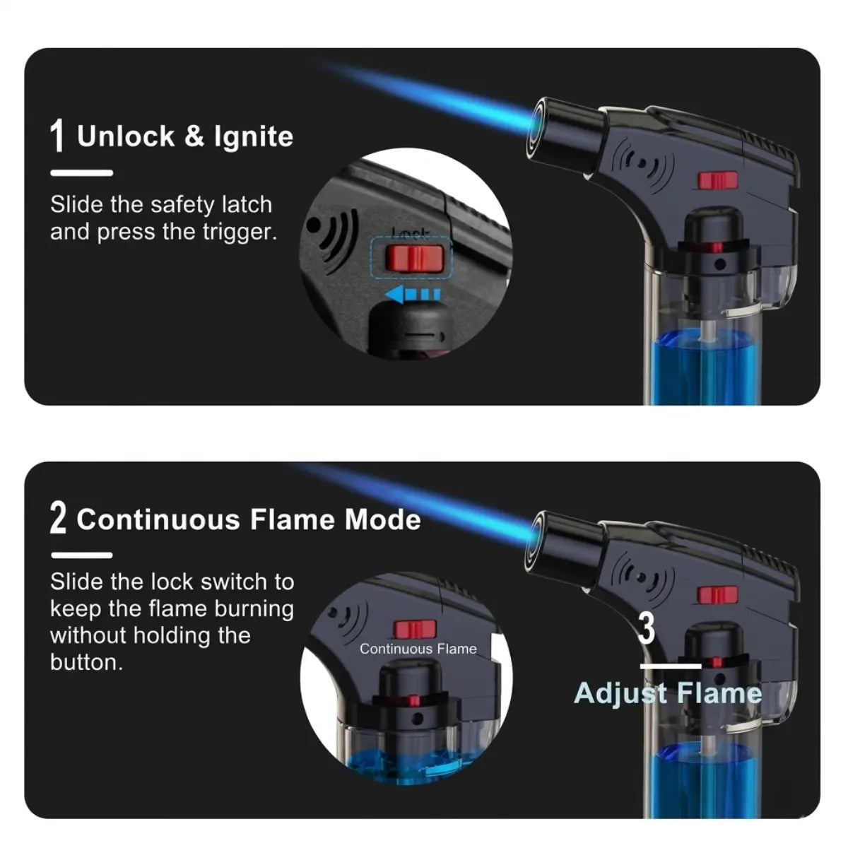 Jet Flame Lighter