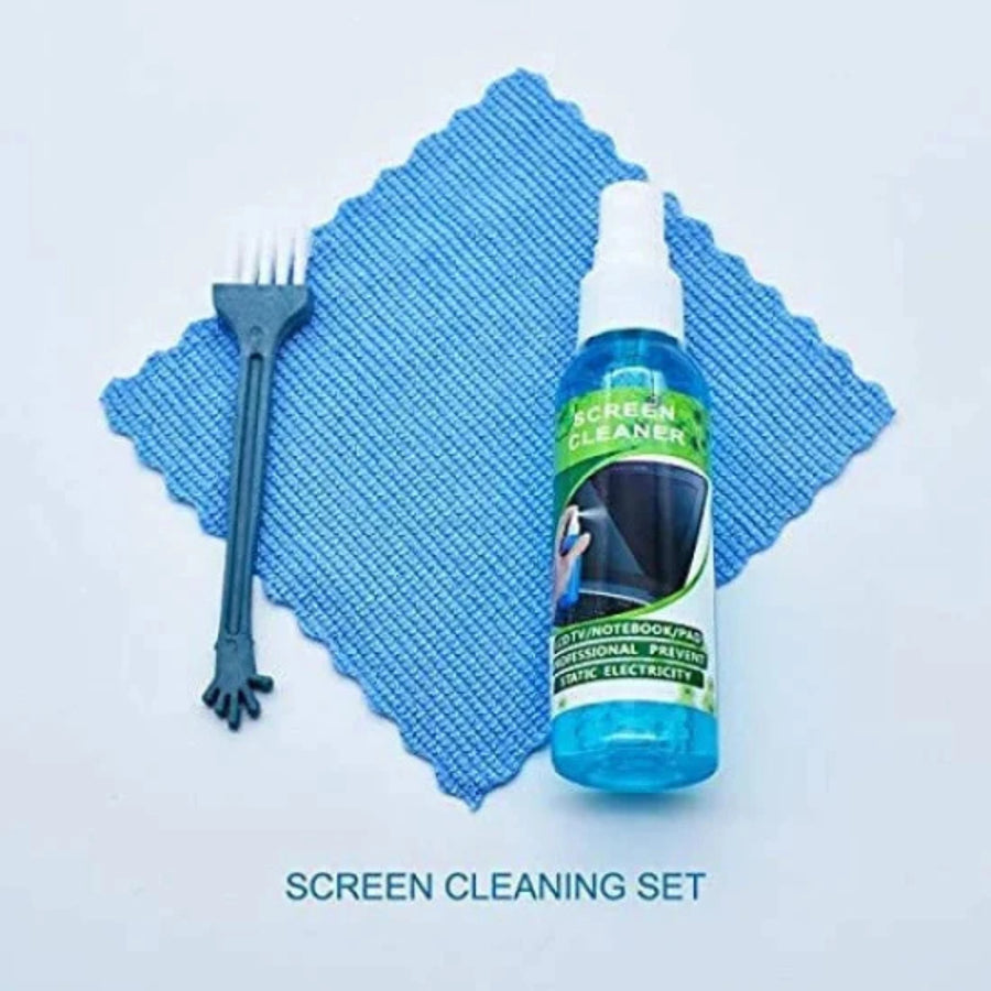 3-in-1 Screen Cleaning Kit for Laptop, Mobile and Monitor