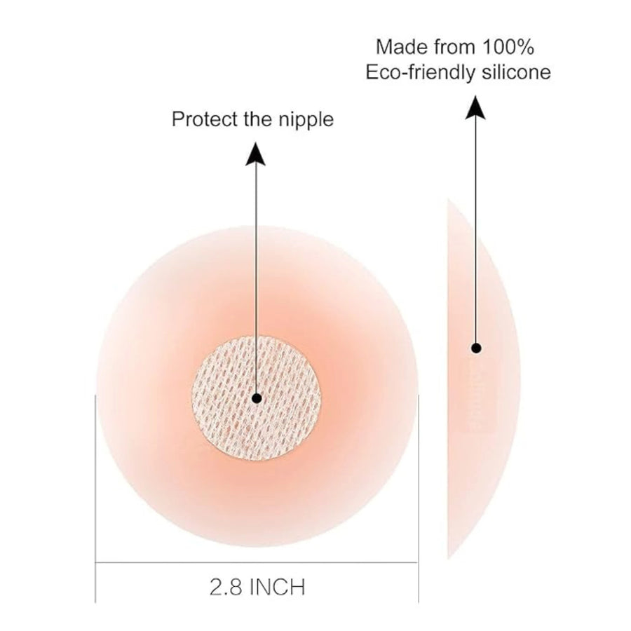 Reusable Silicone Nipple Covers With Case (2 Pieces)