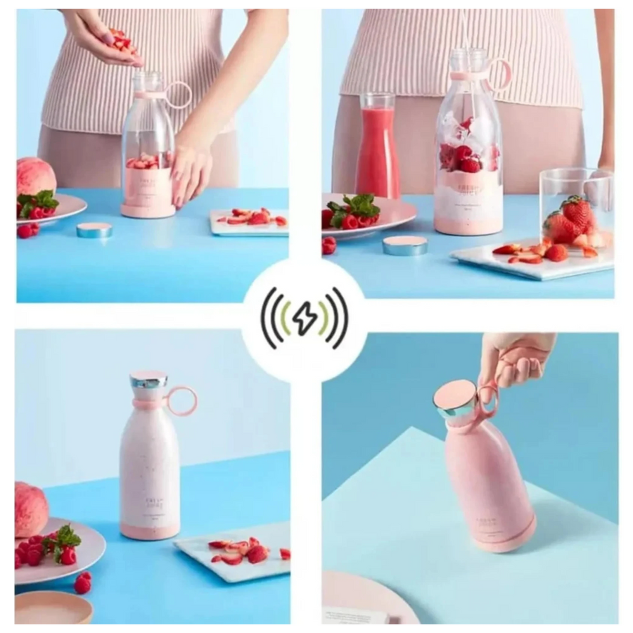 Wireless Charging Portable Blender 380ml Cordless