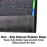 Large Extended Gaming Mouse Pad with Shortcut Guide