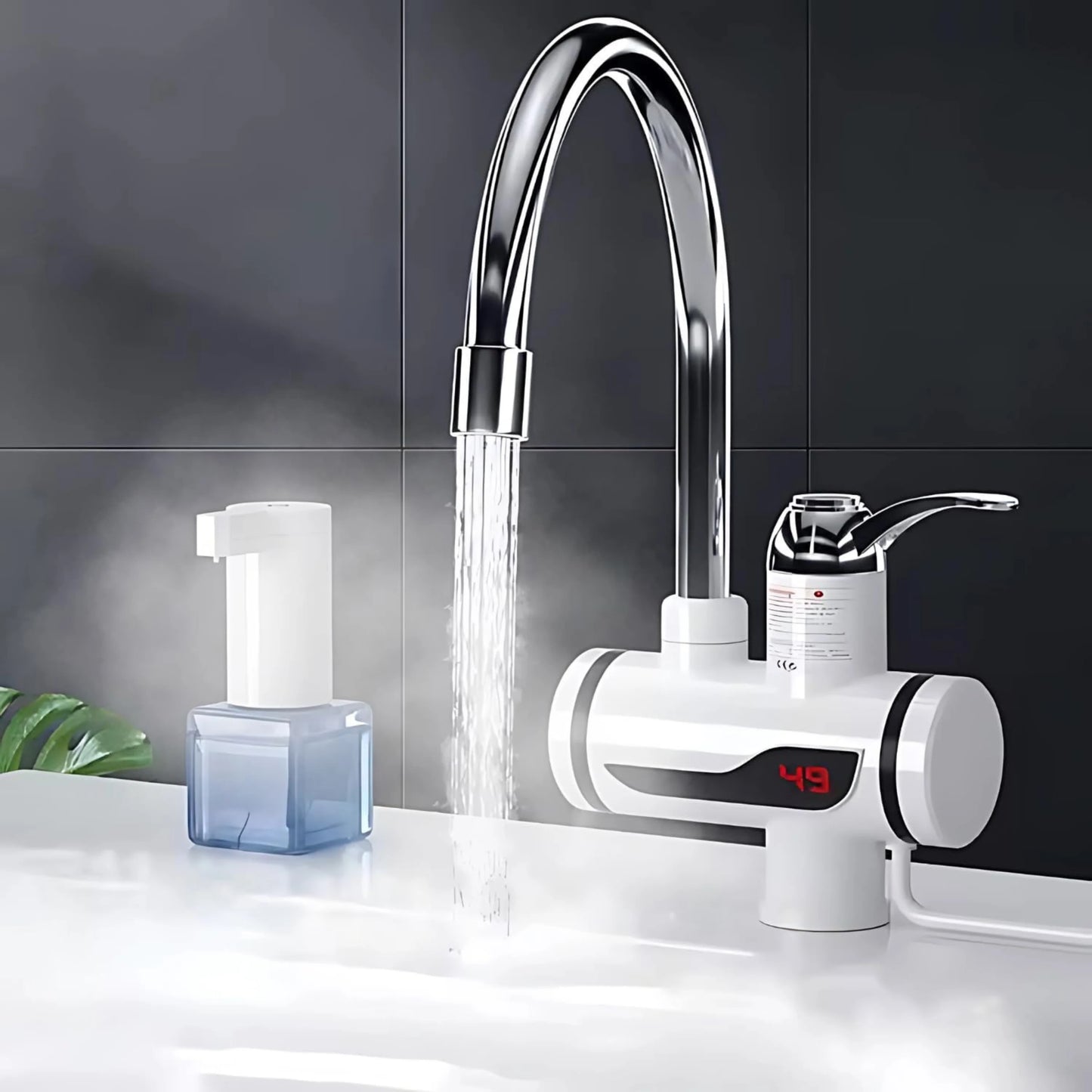 Instant Electric Water Heater Tap for Kitchen | Fast Hot Water