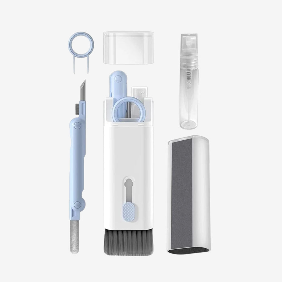 7-in-1 Electronics Cleaning Kit with Brush and Spray